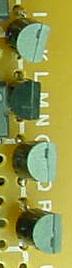 Four 2N2222 transistors arranged in pairs