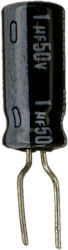 1 microfarad aluminum electrolytic capacitor