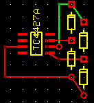 Discarded layout