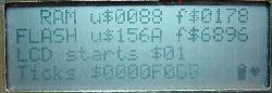 Updated RAM used and free