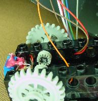 Feeding in and out of drilled holes