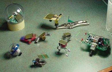 Jim's light-powered armada