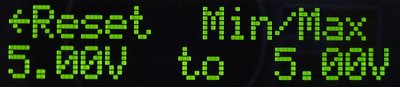 <-Reset Min/Max. 5.00V to 5.00V