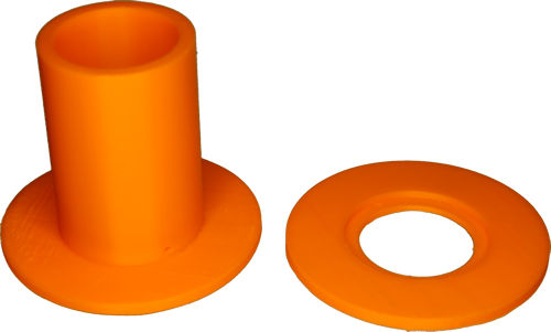 3D printed spool with top