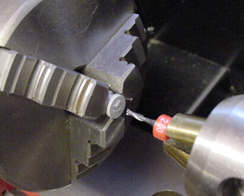 Milling hole in ShapeLock plastic rather than drilling