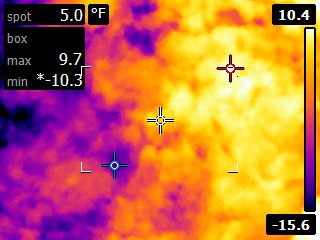 Night sky cloudy infrared