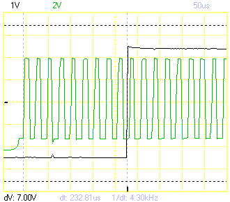 TSOP4038 time to start detection