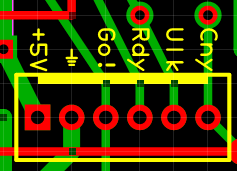 Connector for use without the onboard microcontroller