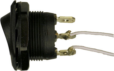 Power switch using only two terminals