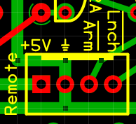 Remote connector with Arm and Lnch pins