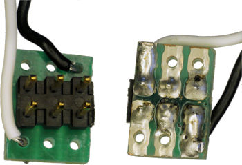 Header to connect to Faulhaber motor pins