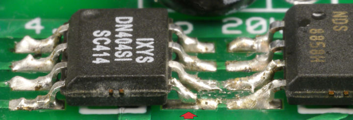 Lousy soldering job cost hours of debugging