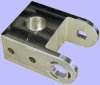Fortal aluminum bracket machined on a mill