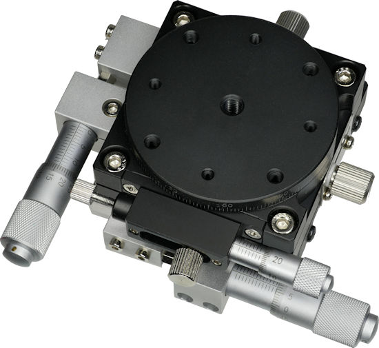 3 axis XY linear rotary stage