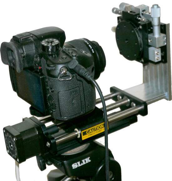 Camera with XY Delta table
