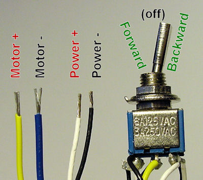 Easiest Way To Reverse Electric Motor Directions - Robot Room dpdt switch reversible motor wiring diagram 