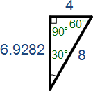 Actual values for Lego peg holes triangle