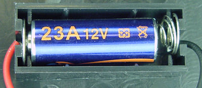 Trisonic multimeter uses a 12 V battery