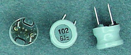 Inductor 1000 microhenries 102GJ