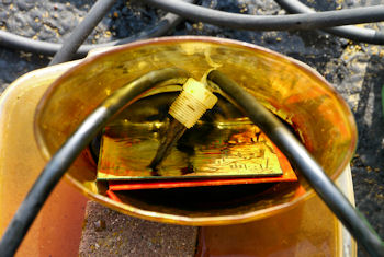 Pumping ferric chloride etchant