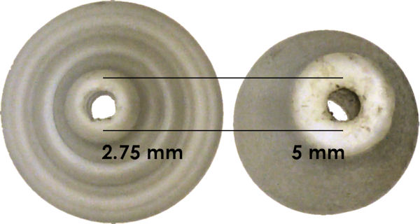 Comparison of desolder tip diameters
