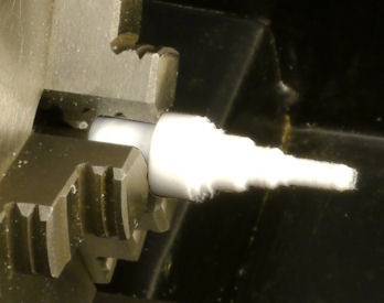 Rough machining of tip