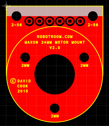 PCB mount board layout