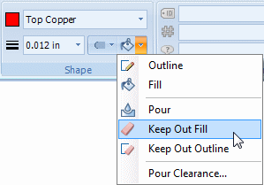 Choose Keep Out Fill