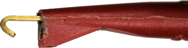 Less brittle IC hook design and material