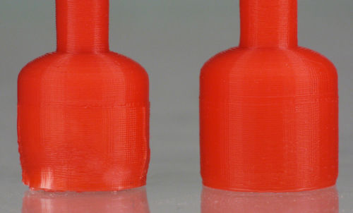 Warped bottom layers