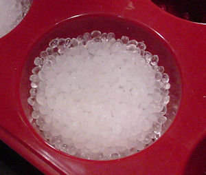 ShapeLock beads turning transparent in heated silicone cupcake tray.