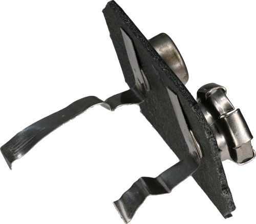 Battery snap removed from discharged 9V battery