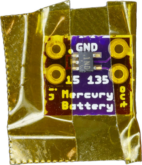 Kapton tape prevents solder in wire holes