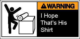 I hope that’s his shirt.