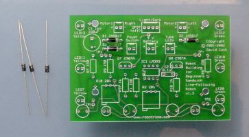 1N5817 Schottky diodes
