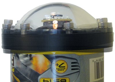 Trying to fit an angled collar perpendicular to the sides of a cylinder.