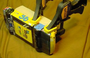 Clamping wood to the metal frame
