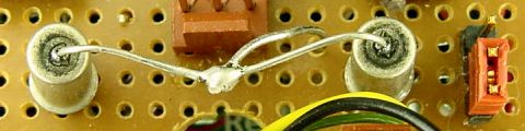 Tilt switches wired in OR configuration